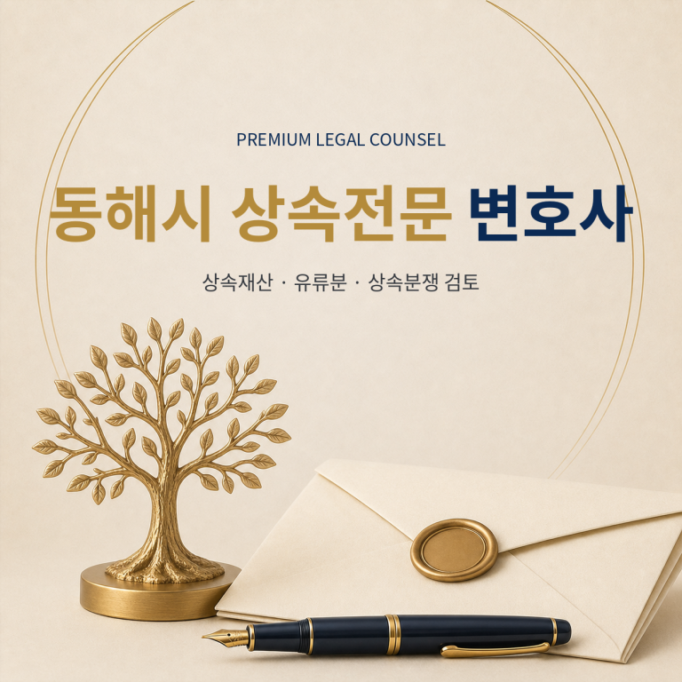 동해시 상속전문 변호사